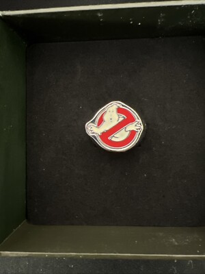 Ghostbuster Logo Signet Ring small size 8 | eBay