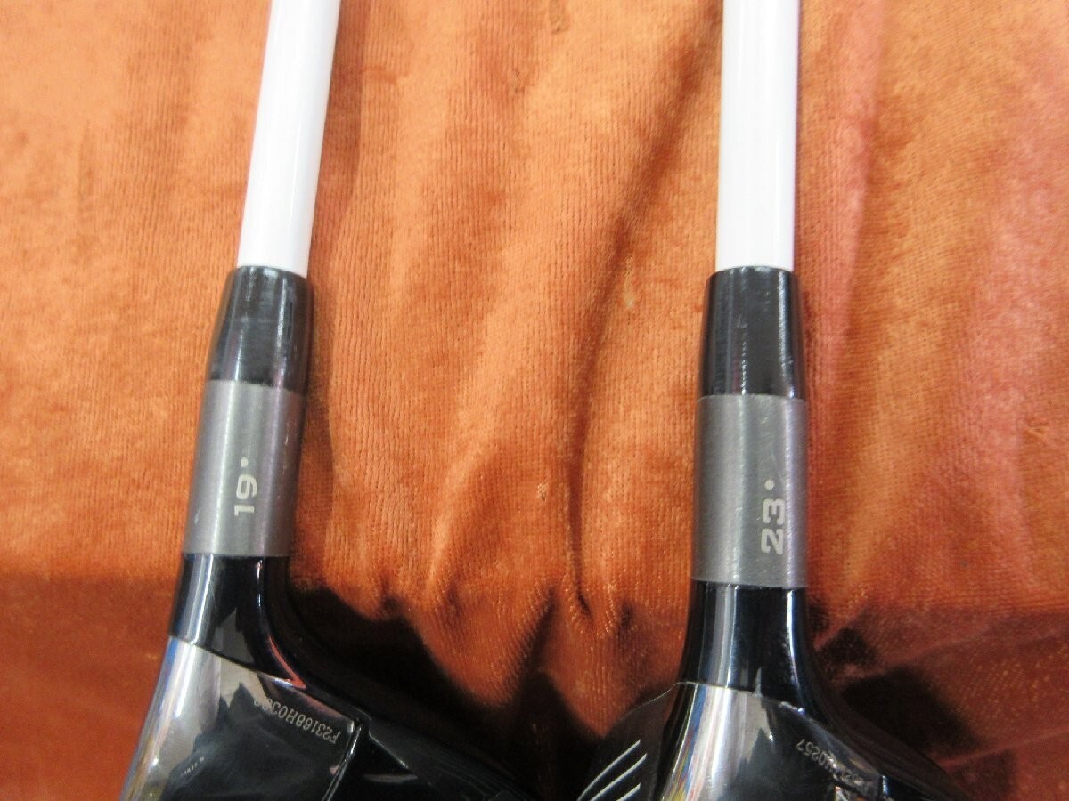 Callaway APEX UW 2024 Hybrid set 19° & 23° / Tour AD HD-6 SR