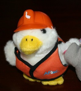 aflac talking duck toy