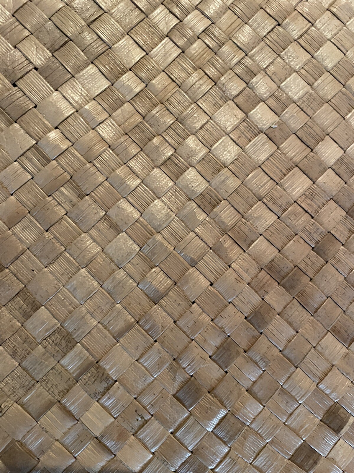 Samoa Mat Vintage 50 Year Old Samoan Woven Fine Mat 30” x 22” Polynesia Samoa | eBay