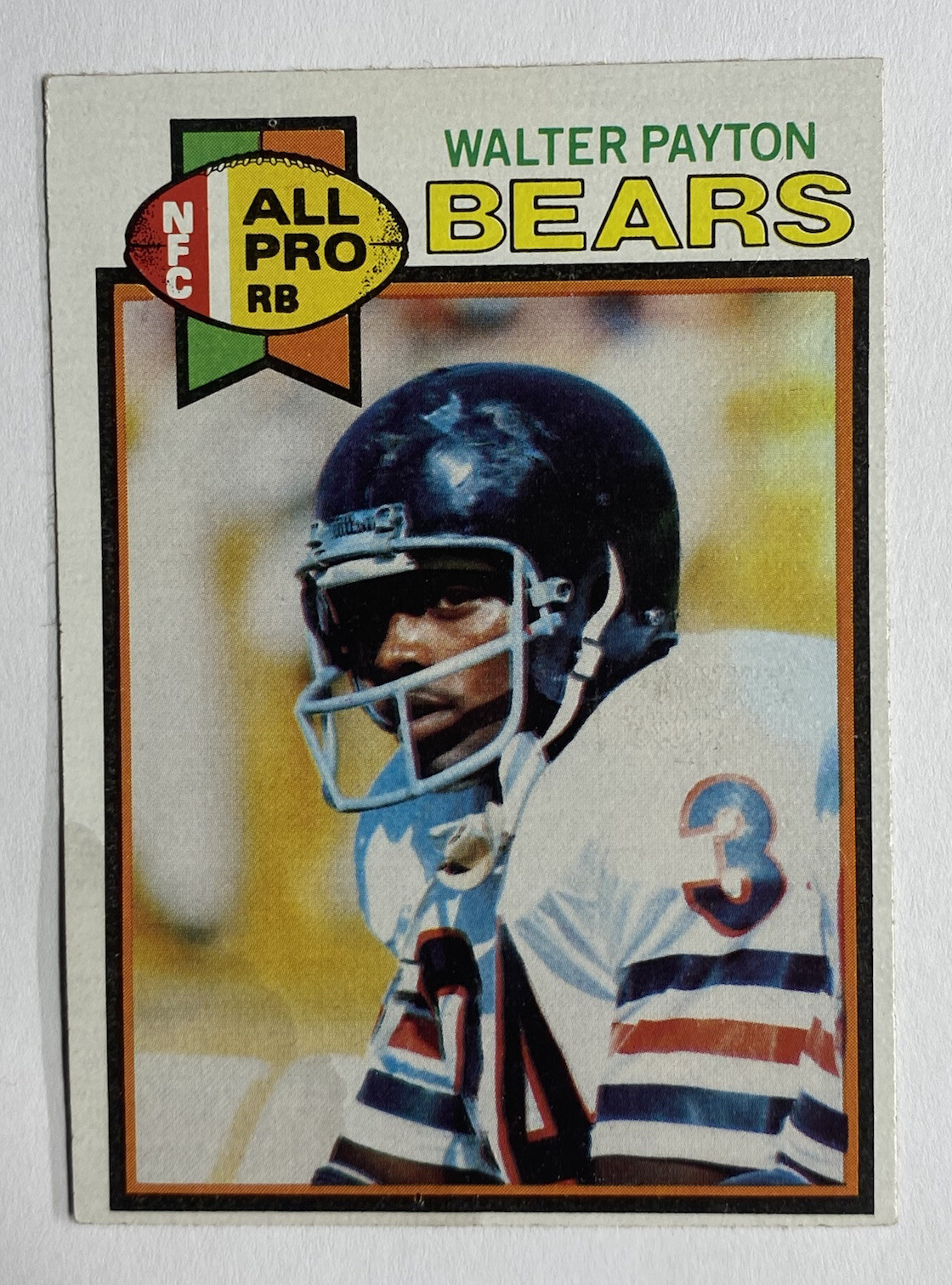 1979 Topps Football #480 Walter Payton (G)