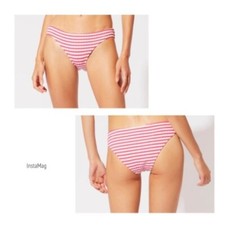 Ella Moss Moon Shadow Retro Swim Hipster Tie Bikini Bottom Size M $58 #243 NWT