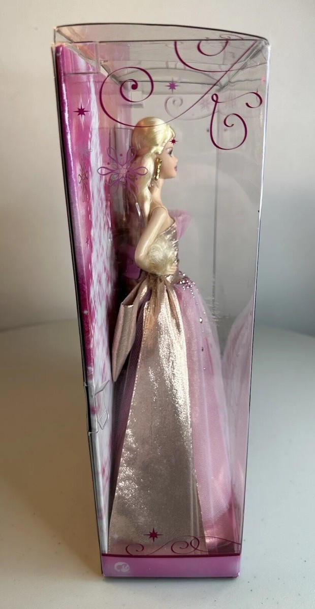 2009 Holiday Barbie Doll 50th Anniversary Pink Dress Mattel N6556 NRFB | eBay 2009 Holiday Barbie Doll 50th Anniversary Pink Dress Mattel N6556 NRFB | eBay