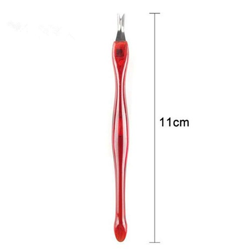 UK 10PCS Nail Tool Dead Skin Fork Trimmer Peeling Knife Cuticle Remover CUTICLE - Picture 2 of 7