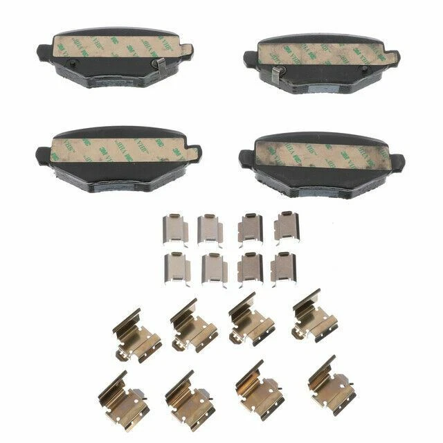 Juego de pastillas de freno de disco trasero genuino Mopar 2008-2016 Dodge Grand Caravan 68192439AB Foto 4 de 4