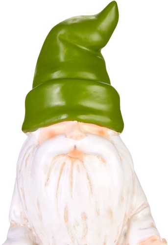 Yoga Gartenzwerg mit Frosch Gartenfigur Zen Gartendeko Meditation 19/24cm - Bild 23 von 42