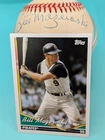 Bill Mazeroski Signed Baseball. HOF 2001 know as "The Glove & Maz" HOF 2001, 10x