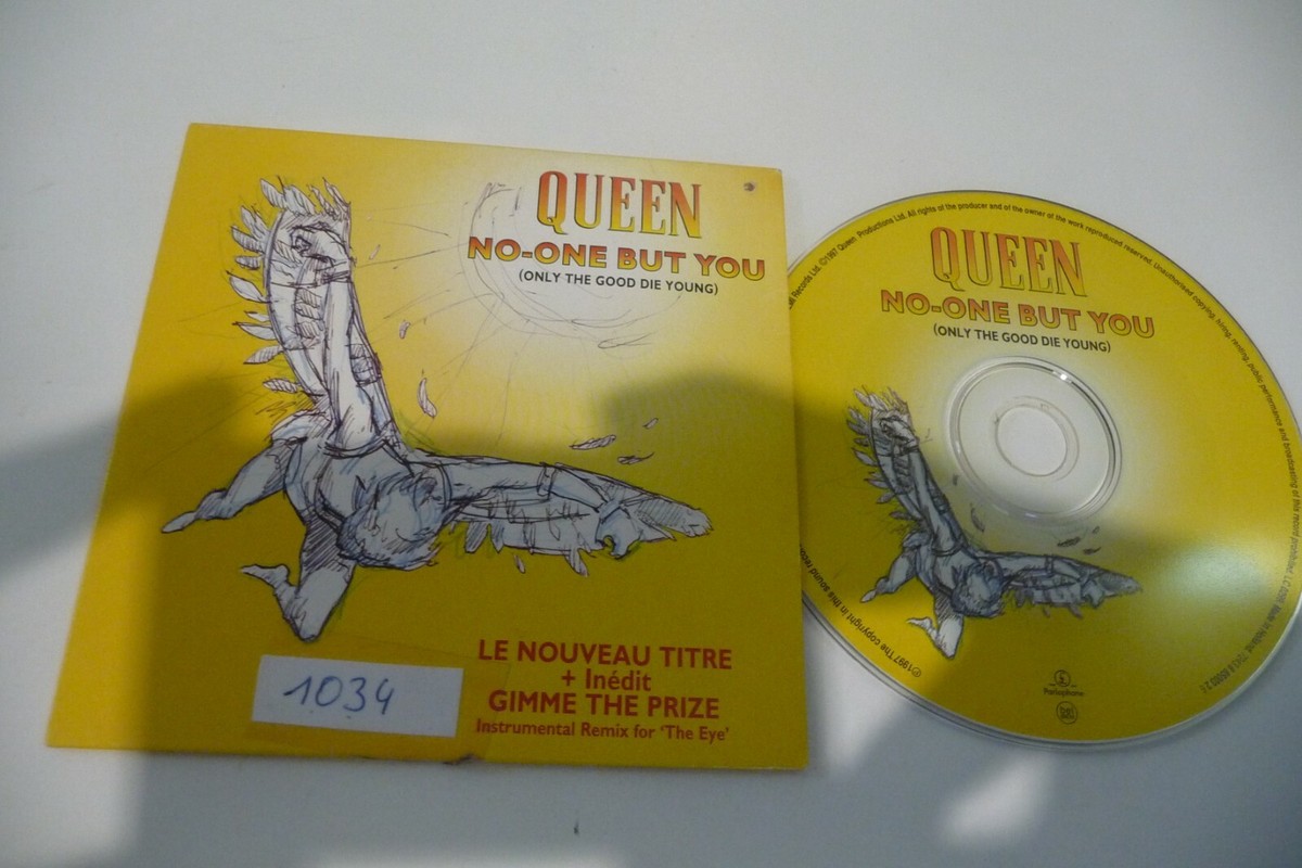 QUEEN CD SINGLE CARDSLEEVE NO-ONE BUT YOU / GIMME THE PRIZE