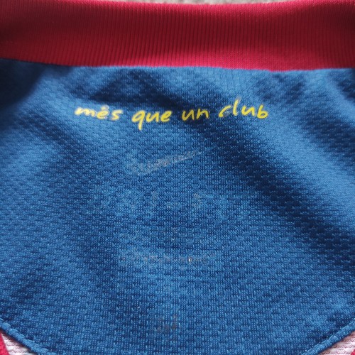 Barcelona Barca 2011/2012 Home Nike Football Soccer Shirt Jersey Top Medium 20 - Picture 9 of 11