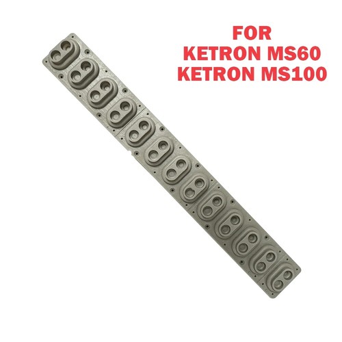 Conductive Rubber Key Contact Conductive Strip For Korg KETRON MS60 KETRON MS100 - Afbeelding 1 van 2