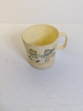 Vintage Chilton Globe Inc plastic child  s Gingerbread Clown Toy Cup