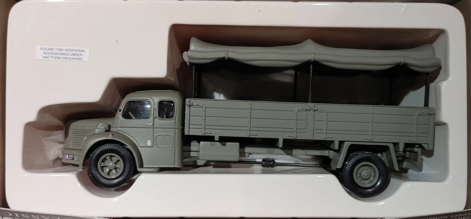 Corgi Classics 73801 BERLIET GLR8 Militaire Bache Ltd. Edition - France 1/50 MIB - Image 2 of 3