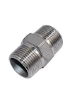 Air Line Hose Compressor Fittings Connector 1/4" BSP Male to Male 3 PACK