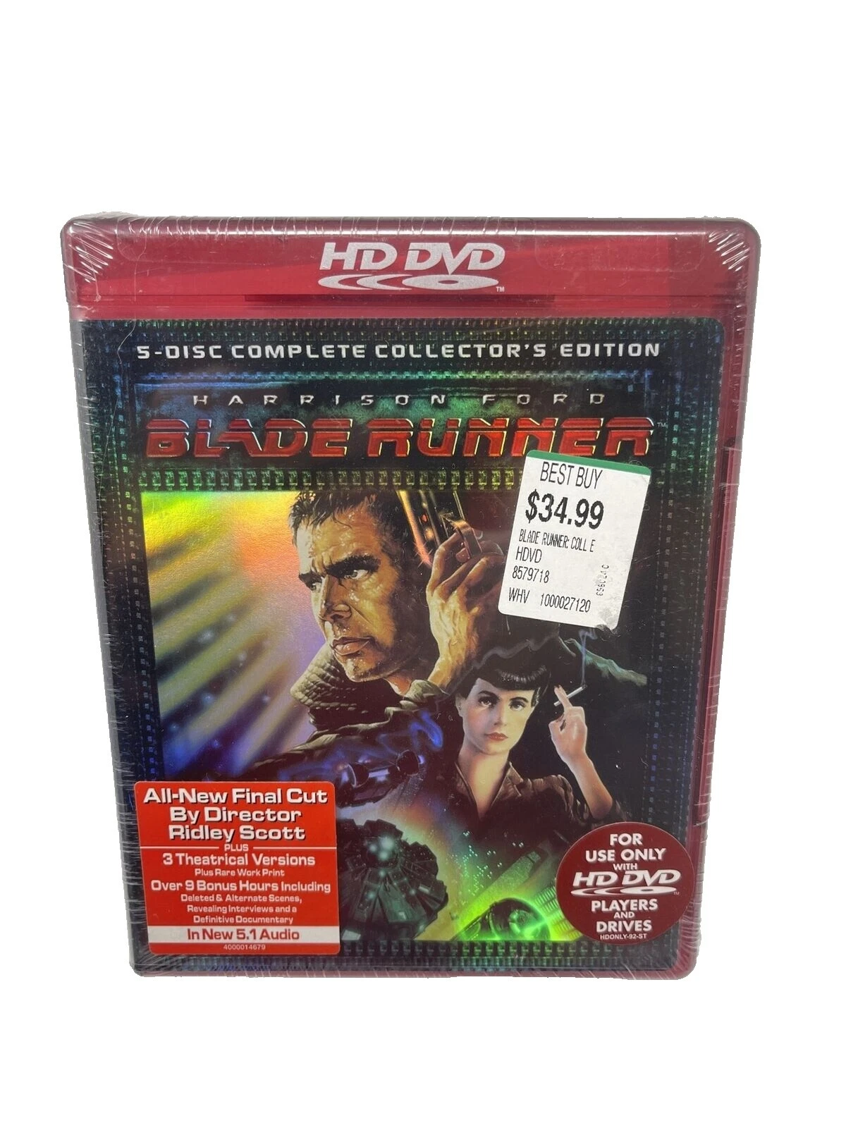 Blade Runner HD DVDs