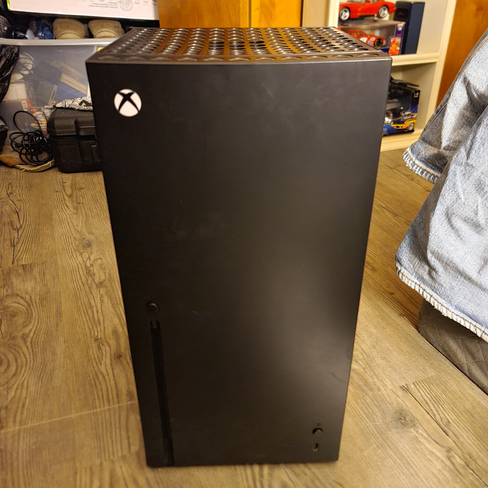 XBOX Series X Compact Refrigerator - Black Upscaled Replica-image