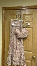 Prom Formal Dress Size 4 Rose Gold Pink