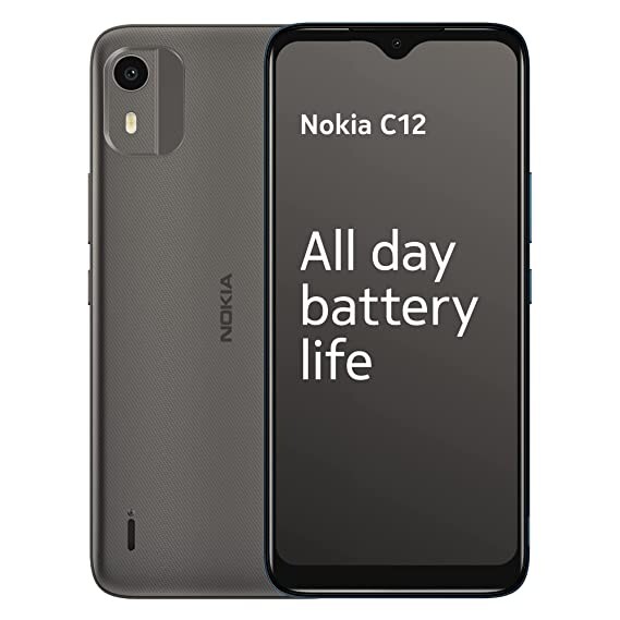 Nokia C12 (2GB +2GB Virtual RAM) All-Day Battery Android 12 octa