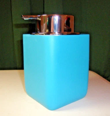 NEW CREATIVE BATH Oceania Soap/Lotion Dispenser in Turquoise - Image 1 of 2
