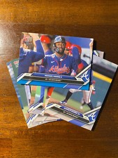 2024 Braves MLB Topps NOW Road To Opening Day 11-Card Team Set Harris II /49