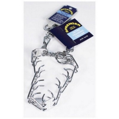 Herm Sprenger Ultra Chrome Prong Collar W/Latch 2.25 MM