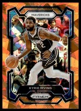 2023-24 Panini Prizm Prizms Orange Ice Kyrie Irving Dallas Mavericks #22