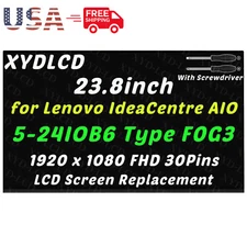 23.8" for Lenovo IdeaCentre AIO 5-24IOB6 F0G3 Borderless LCD Screen Replacement