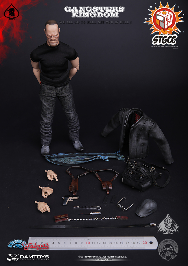 DAM Toys GK001EX STGCC Exclusive The Gangsters Kingdom - Spade J 1