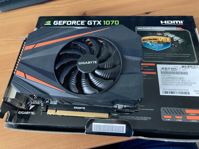GIGABYTE GeForce GTX 1070 Mini ITX OC 8G Graphics Card (GV-N1070IXOC