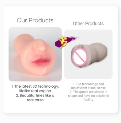 Premium Deepthroat Sex Toy for Men-DISCREET-SHIPPING W/BOX | eBay