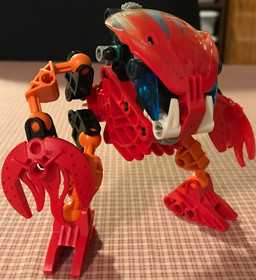 Lego Bionicle Bohrok 8563 Tahnok w/ Krana Yo, Connector & Comic- Retired