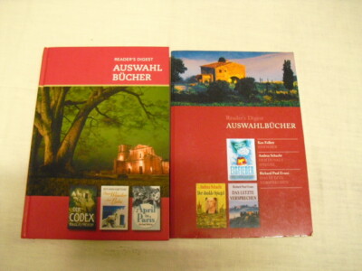     Zwei Reader s Digest Auswahlbücher, ein Taschenbuch, ein Gebundes Buch,