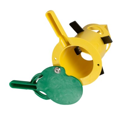 VIDBAG BIG BAG DISPENSER Fertiliser Seed Grain Minerals Safety Control  Valve | eBay