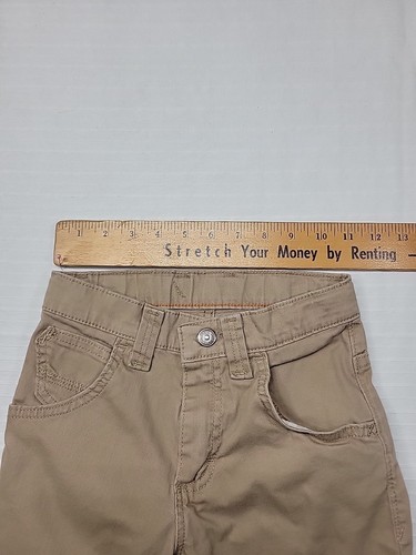 Wrangler Boys Jeans Size 10 Slim khaiki Adjustable Waist Classic Boot - Picture 5 of 7