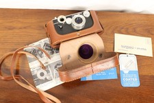 Vintage 1950's Argus 35MM Rangefinder C3 Camera with Case and Literature