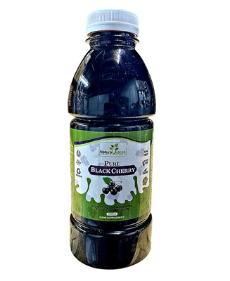 NaturalJuices Pure Black Cherry Juice Concentrate (500ml) Gicht & Muskelregeneration