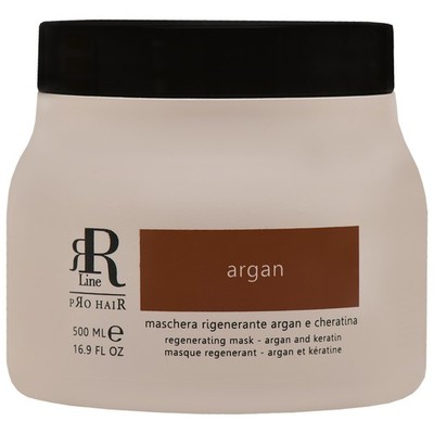 RR Line Argan Star Haarmaske 500ml mit Arganöl & Keratin für strapaziertes H