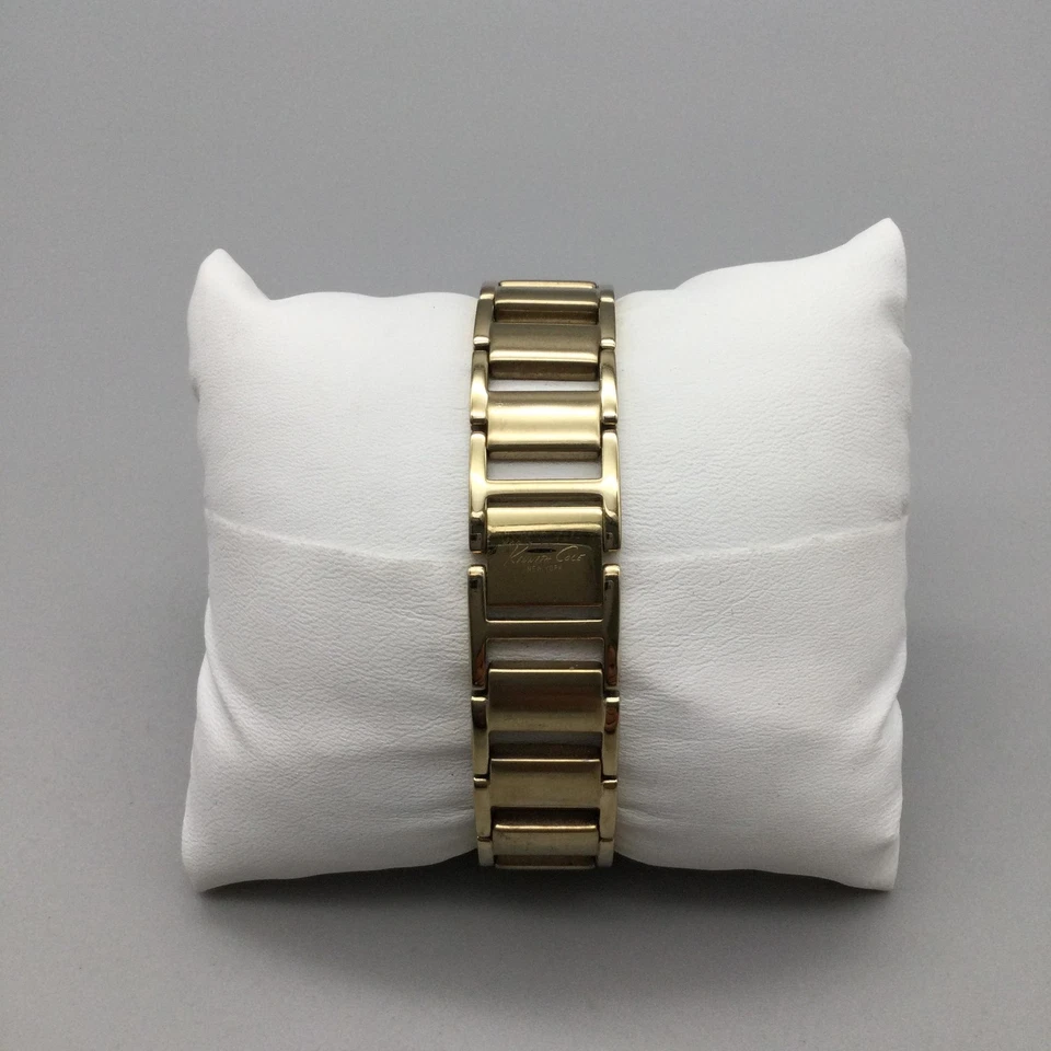 Reloj Kenneth Cole New York Mujer 17mm Tono Dorado KC4679 Batería Nueva 8" Foto 3 de 4
