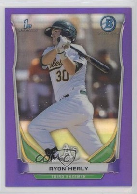 2014 Bowman Prospects Chrome Retail Purple Refractor /199 Ryon Healy #BCP61 2l4
