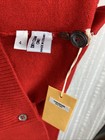 Sz 4 M Thom Browne Made In Scotland Cashmere Polo Shirt Red Stripe Sleeve — photo 4