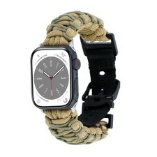 Per cinturino per orologio Apple Watch Series 5 da 40 mm con fibbia in paracord