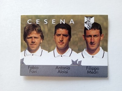 FIGURINE FOOTBALL FLASH 1996 CESENA FAVI/... n 338 WITH VELINA