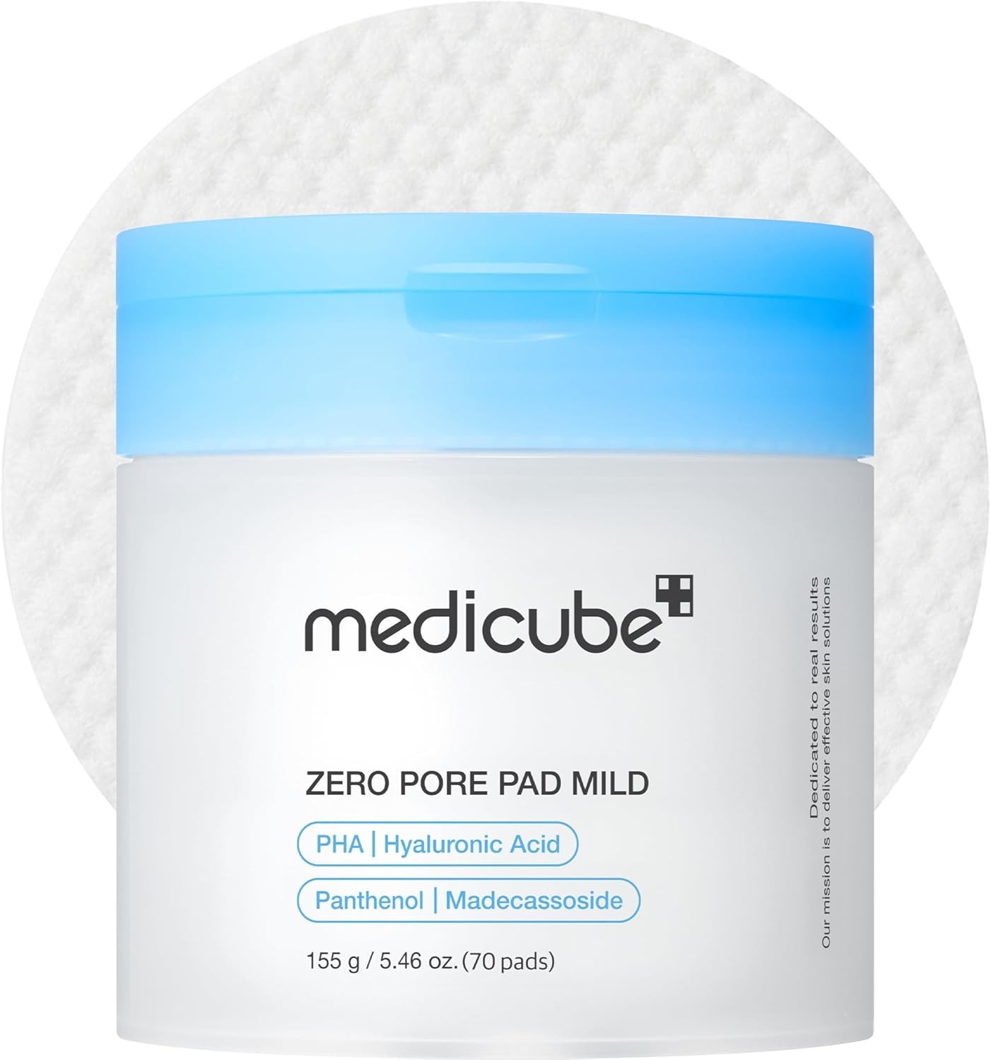 Medicube Zero Pore Pads 2.0 Toner Pads Exfoliating AHA BHA Korean Skincare 70s