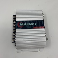 Taramps TS 400x4 4-Ch Class D Amp 400W RMS, Silver/Black, Small
