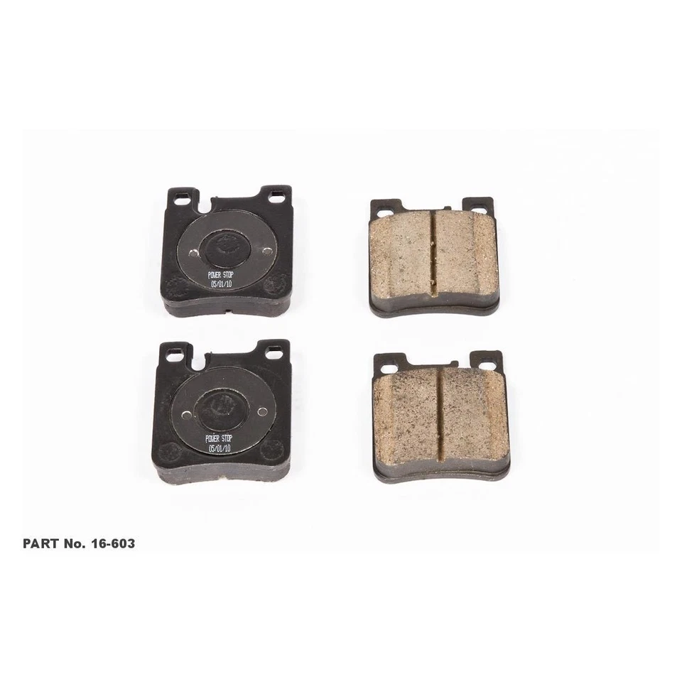 Juego de 6 pastillas de freno delanteras traseras rotores de freno para Mercedes-Benz SL500 2000 2001 2002 Foto 3 de 4