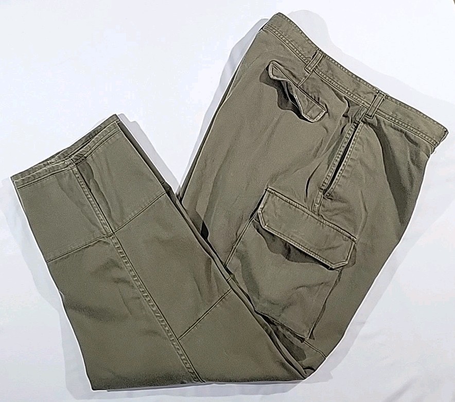 Eddie Bauer Ranger Double Knee Pants Men's 42 X 32 Cargo Hunting