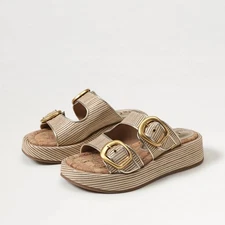 Sam Edelman Women's Nerissa Two-Strap Platform Sandal Size 10