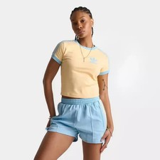 adidas Women's Originals adicolor 3-Stripes Baby T-Shirt Tee KZ2547