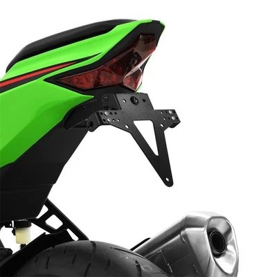 Zieger Soporte Placa Trasera Heckumbau Kawasaki ZX 4RR Ajustable Tail Tidy Negro - Imagen 1 de 4