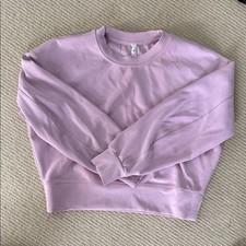 Lululemon Lavender Cropped Sweatshirt Size 2