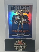 2021 Panini Prizm Draft Picks Jalen Johnson RC On Campus CASE HIT Duke